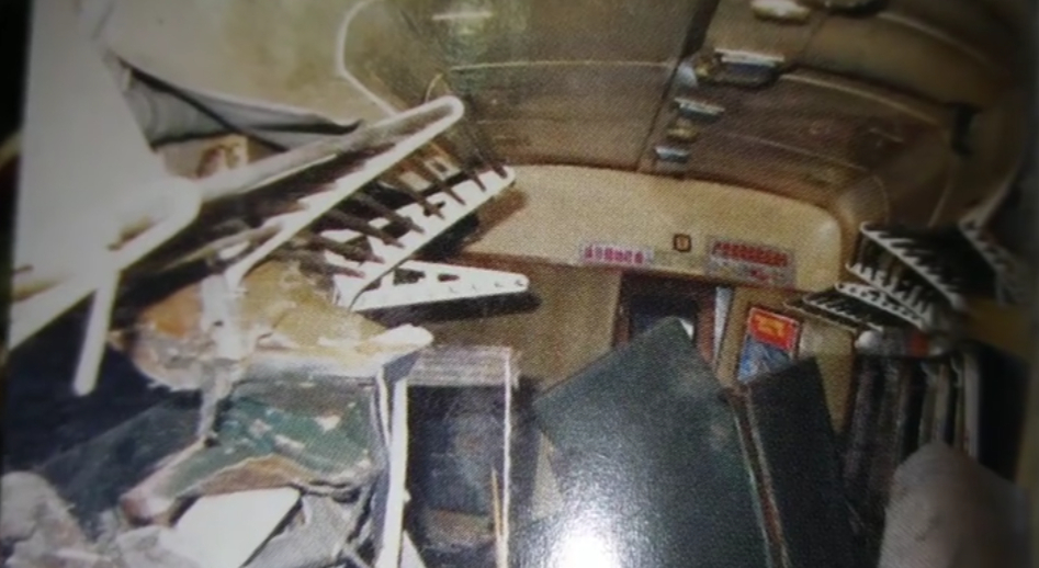 1988年,拉滨线背荫河站列车正面冲突事故,造成19人死亡25人重伤