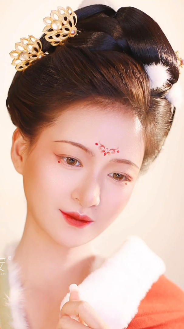 冬日唐风妆容视频来啦