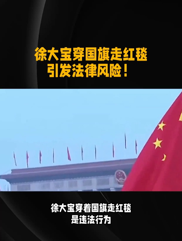 徐大宝穿国旗最后结果图片