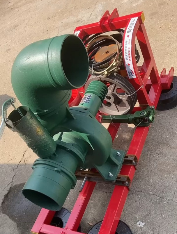 架子8寸水泵离心泵有拖拉机带水泵