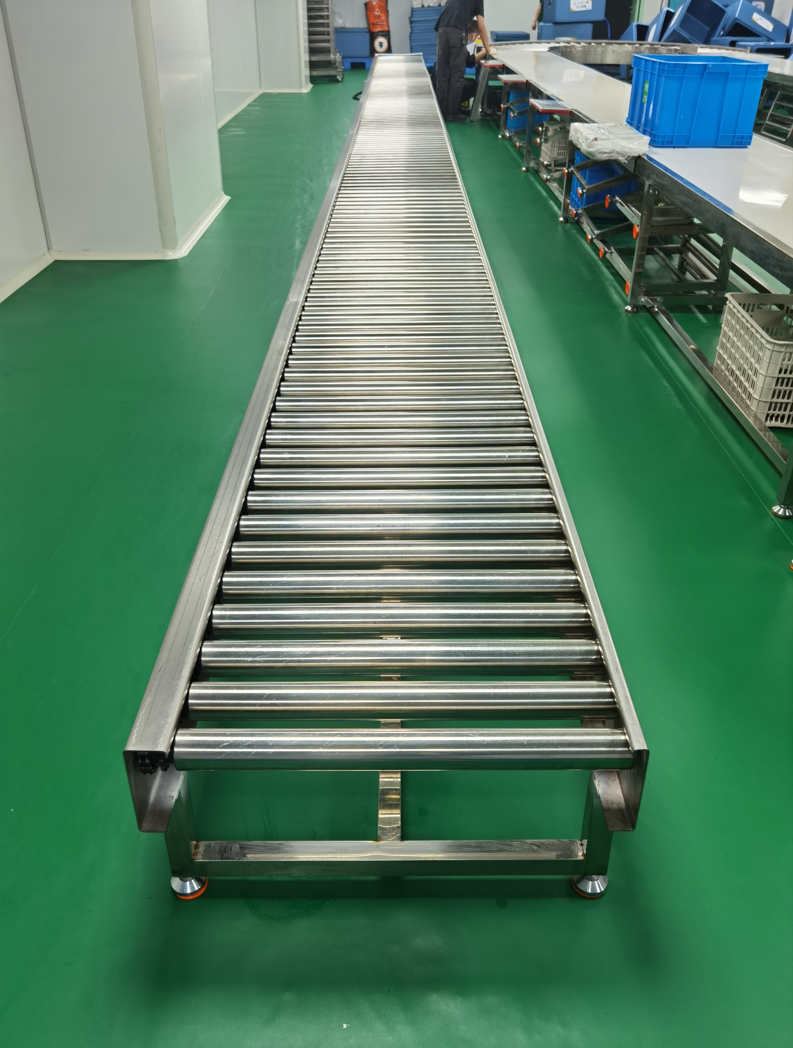 直线动力滚筒输送机 即将试产