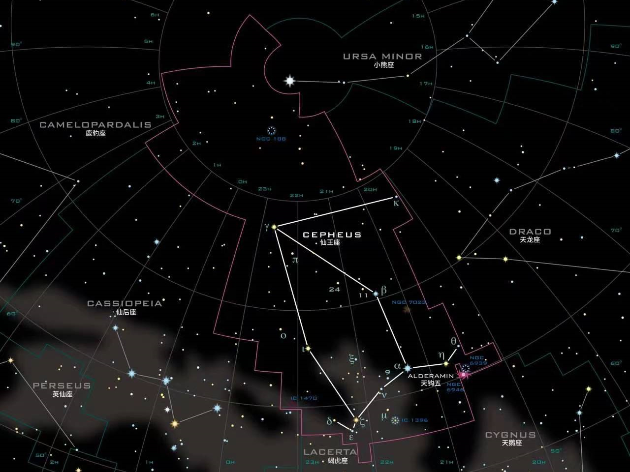 八十八星座之仙王座