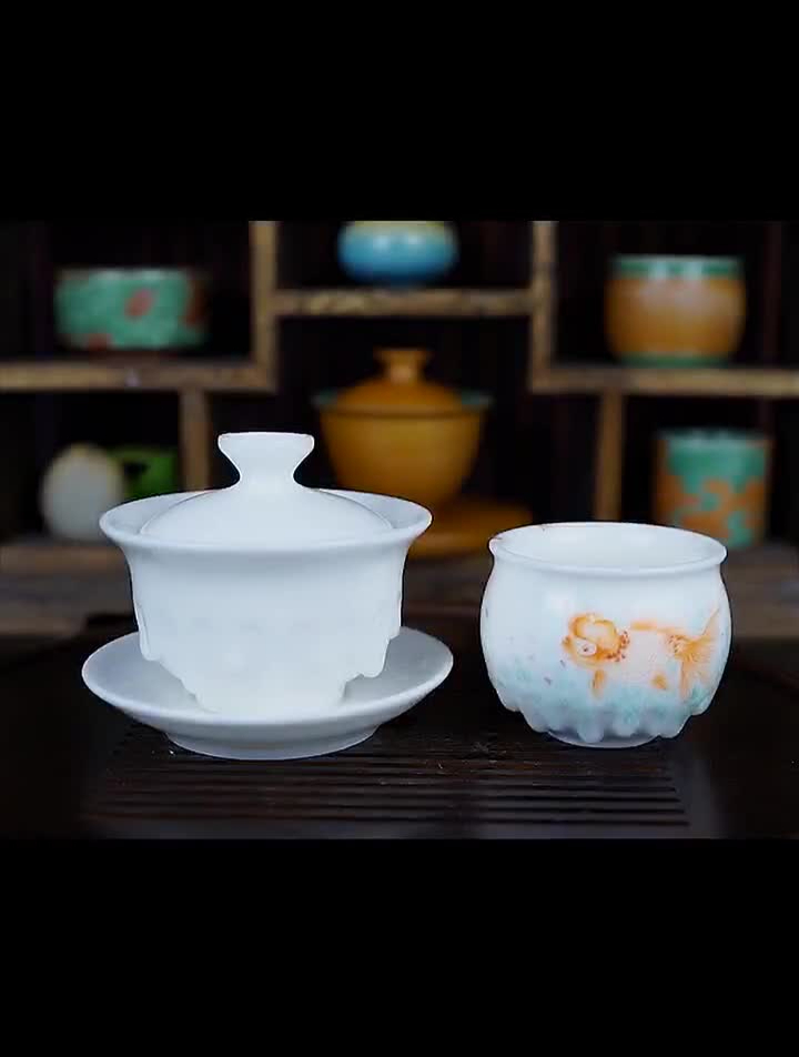 官方授权徐福坤老师厚胎厚釉富得流油系列!-度小视