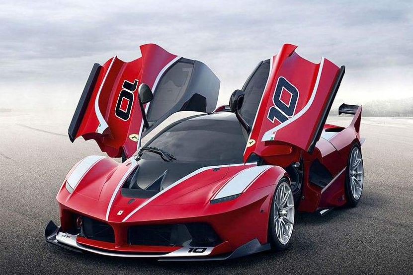 法拉利之王,法拉利fxx-k evo,超越拉法的一辆跑车!