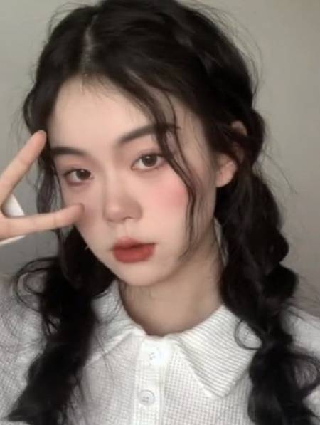 超级适合约会的双马尾,花苞辫扎上你就是甜心小公主