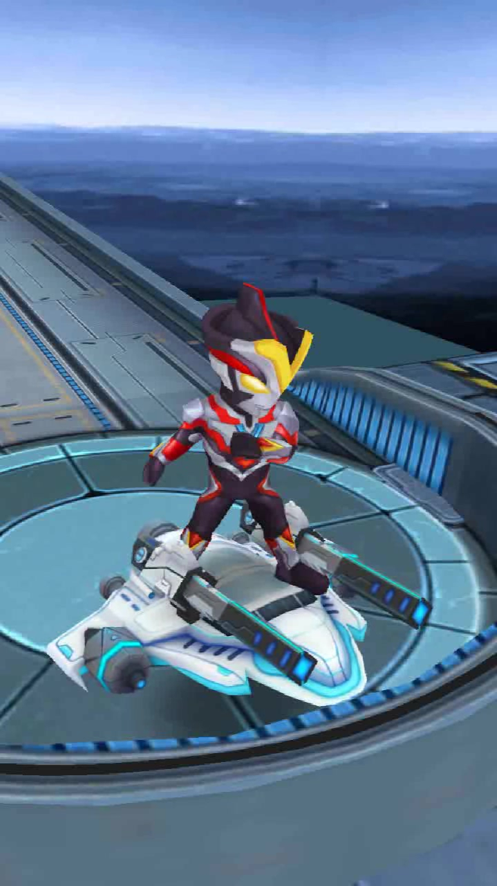 奥特曼跑酷 赶紧出大招吧!