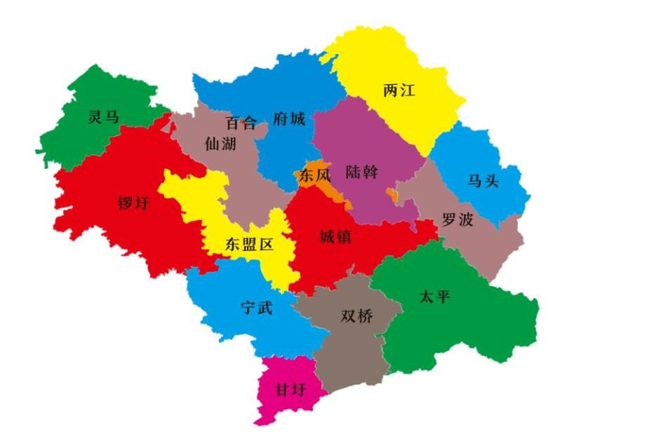 广西武鸣地理位置图片