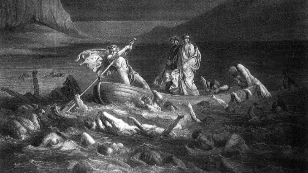 但丁的《神曲》——描述了来世的三个境界:地狱,炼狱和天堂