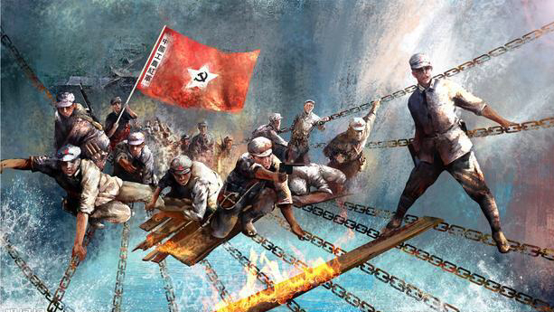 飞夺泸定桥时,只要炸了桥就可以阻止红军,为何国民党只拆了木板