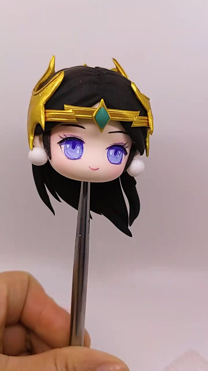 「粘土教程」王者荣耀貂蝉头发教程13