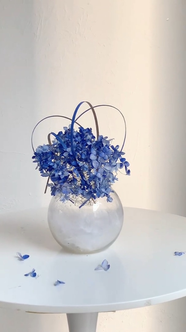 创意桌花教程简单干净大方的餐桌花