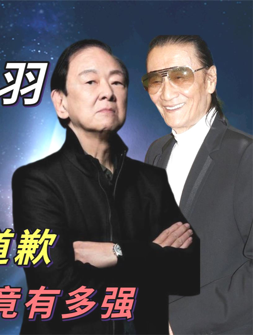 让林青霞倒追,让谢贤爬到台湾来见他,半黑半白王羽背景有多强8-度小视