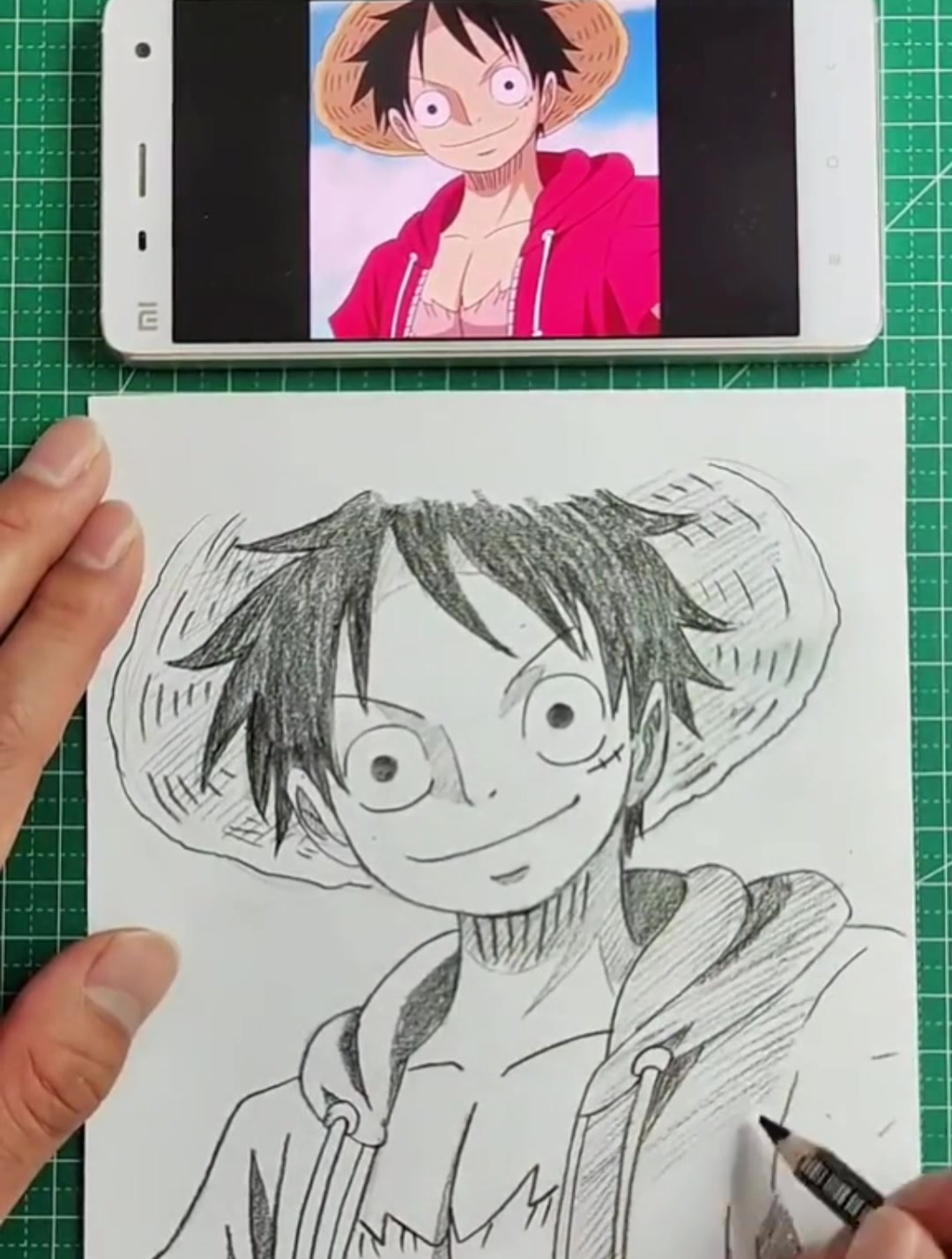 海贼王 手绘教程 绘画