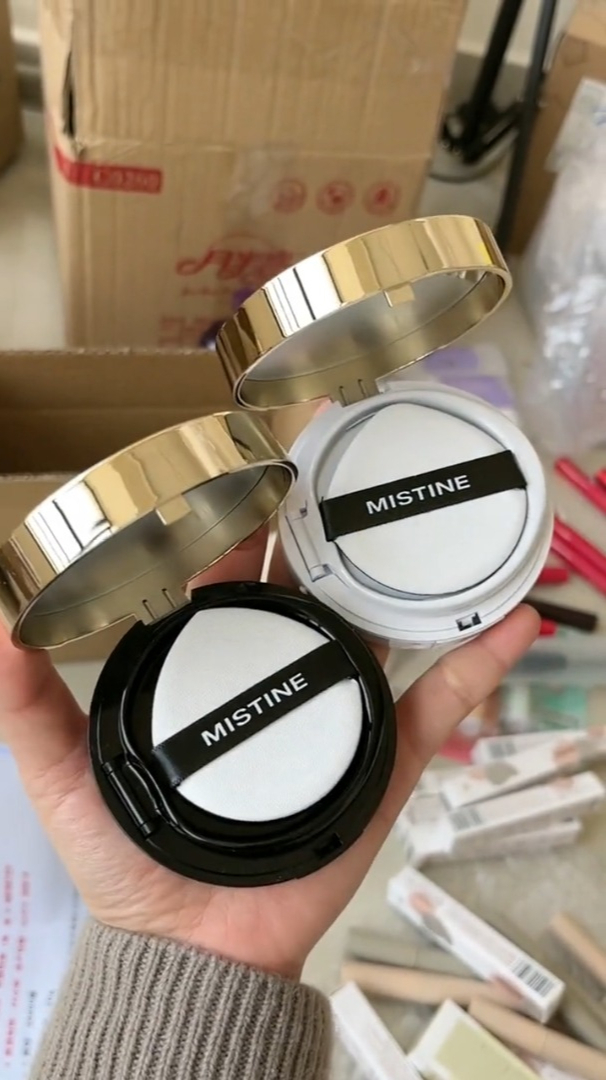 mistine气垫 bb霜 女干皮粉底液控油遮瑕保湿持久不脱妆奶油肌