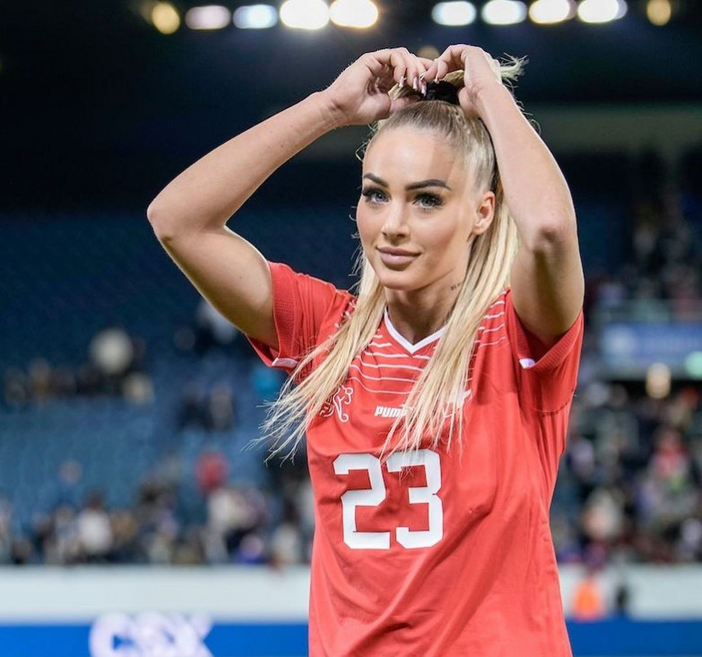 阿丽莎-莱曼,女足世界杯赛场上的靓丽风景#女足#   阿丽莎-莱曼,24岁