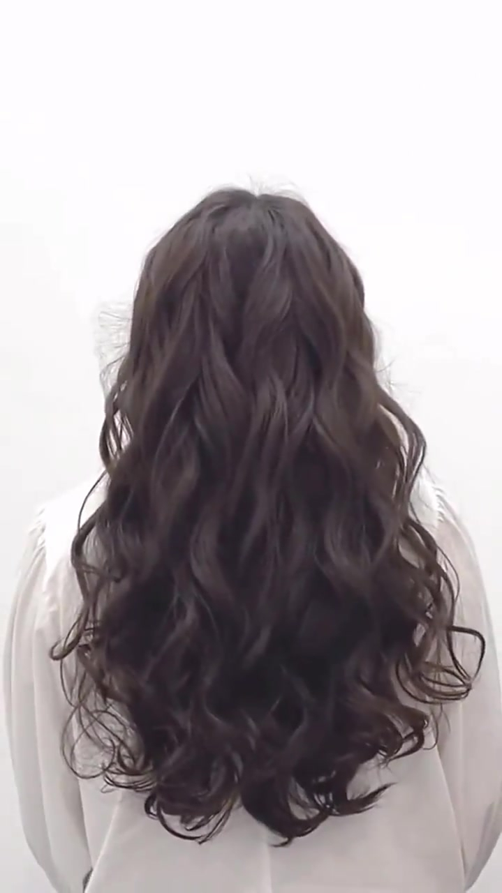 长发烫发法式木马卷,太爱啦