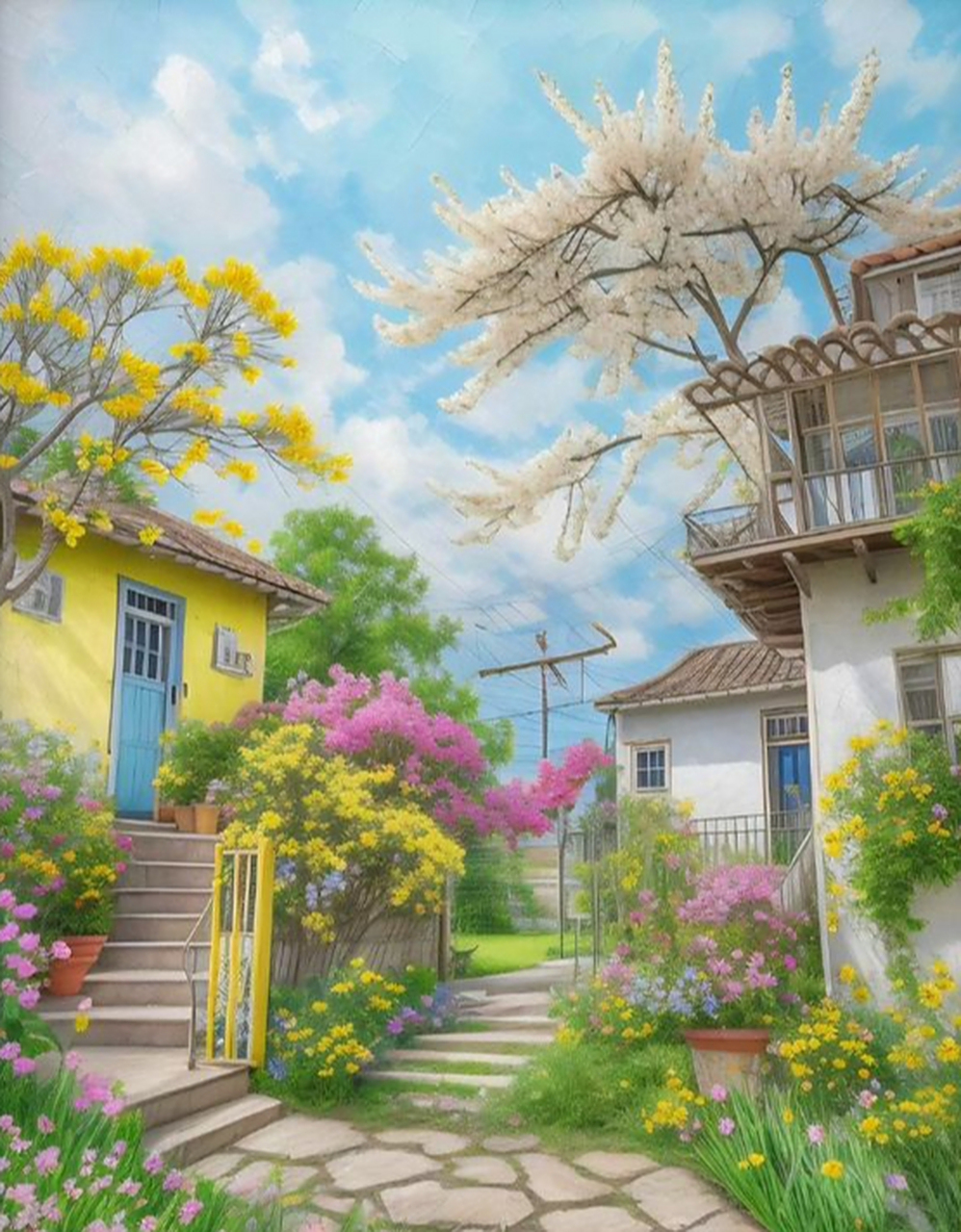 色彩斑斓的梦想家园