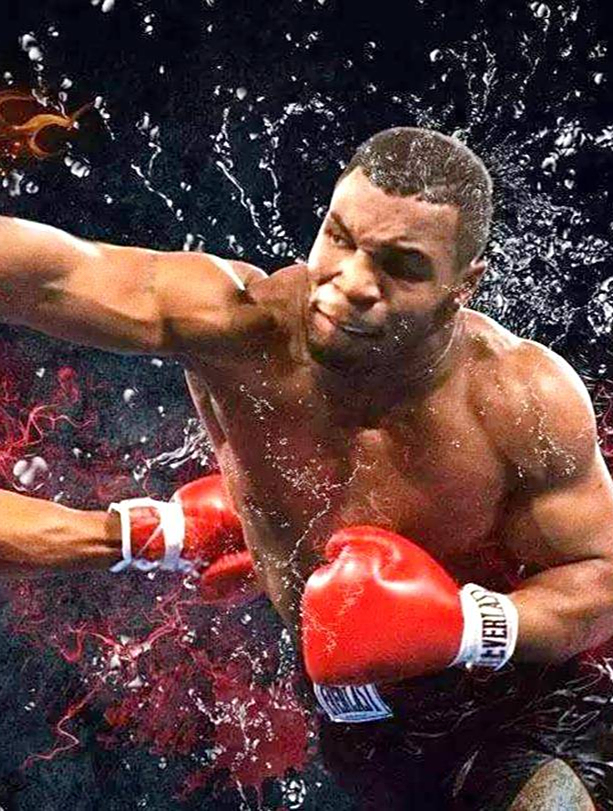 别惹泰森!年轻人不懂事挑衅,出狱后的泰森,用拳头教他做人!