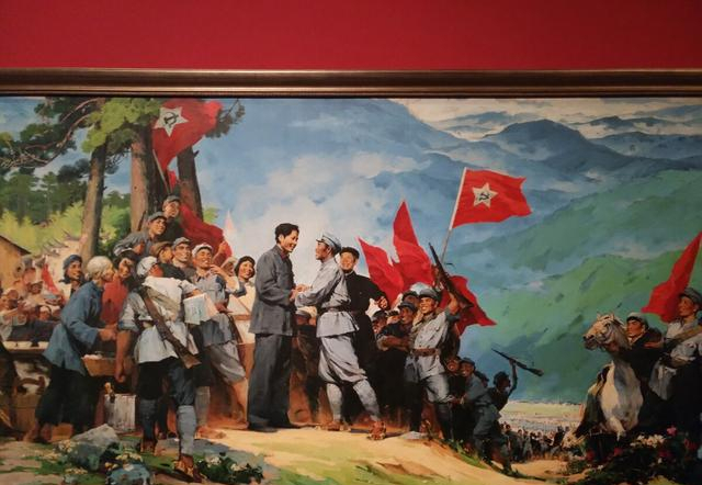 陕北红军会师地点图片
