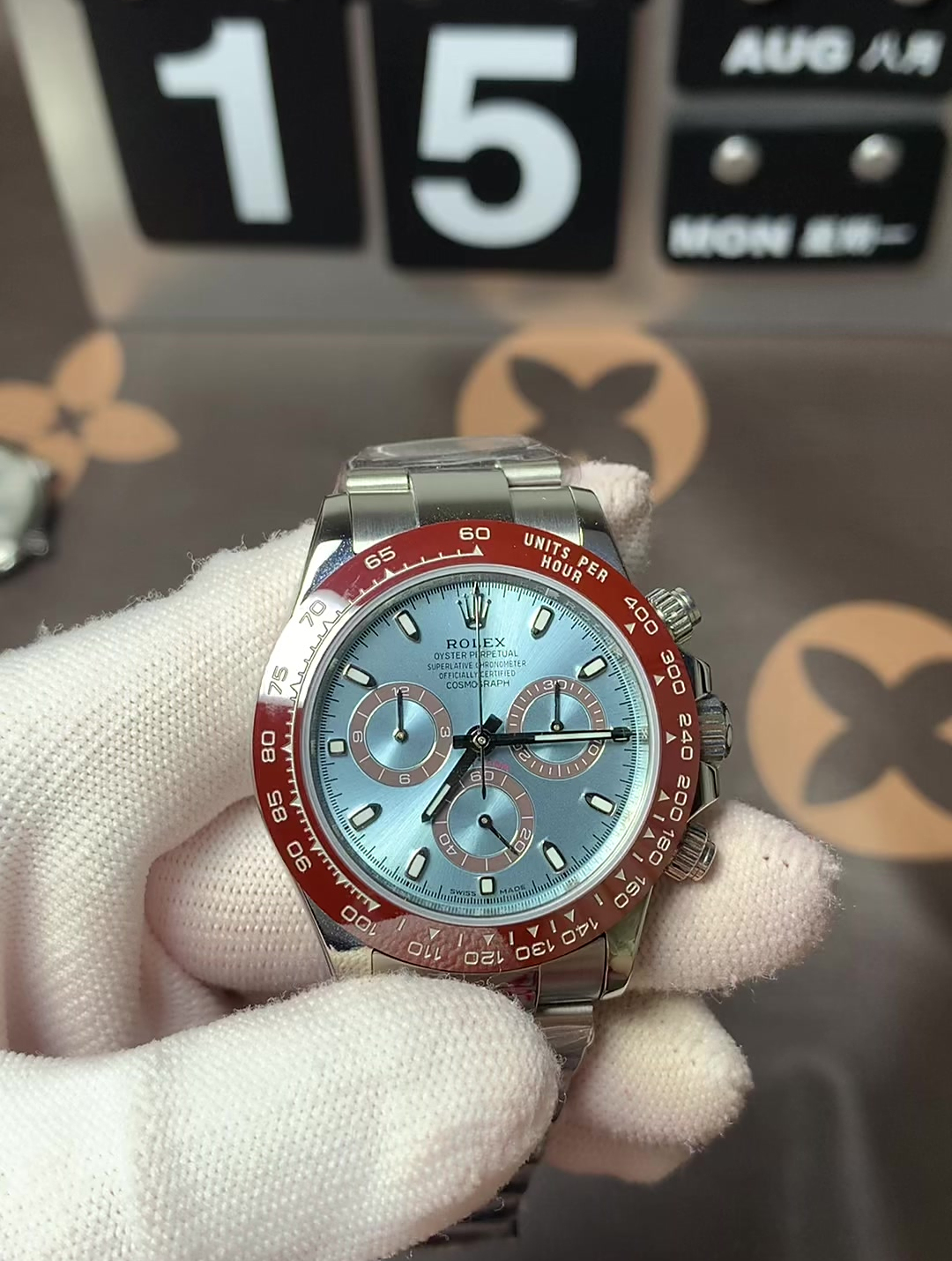 实拍网淘的劳力士冰蓝迪手表,只有男人才知道有多吸引人!
