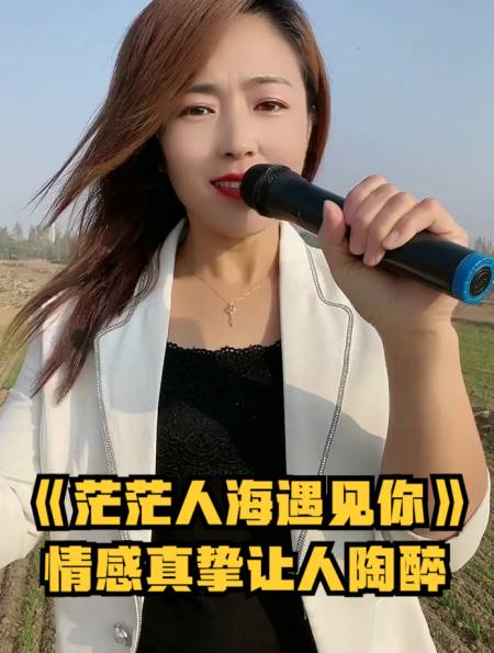 一首《茫茫人海遇见你》情感真挚,让人陶醉-度小视