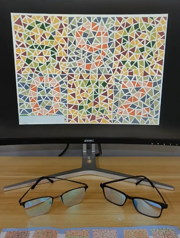 盲色弱测试图来了,若你一张都看不出来,基本与开车无缘了!