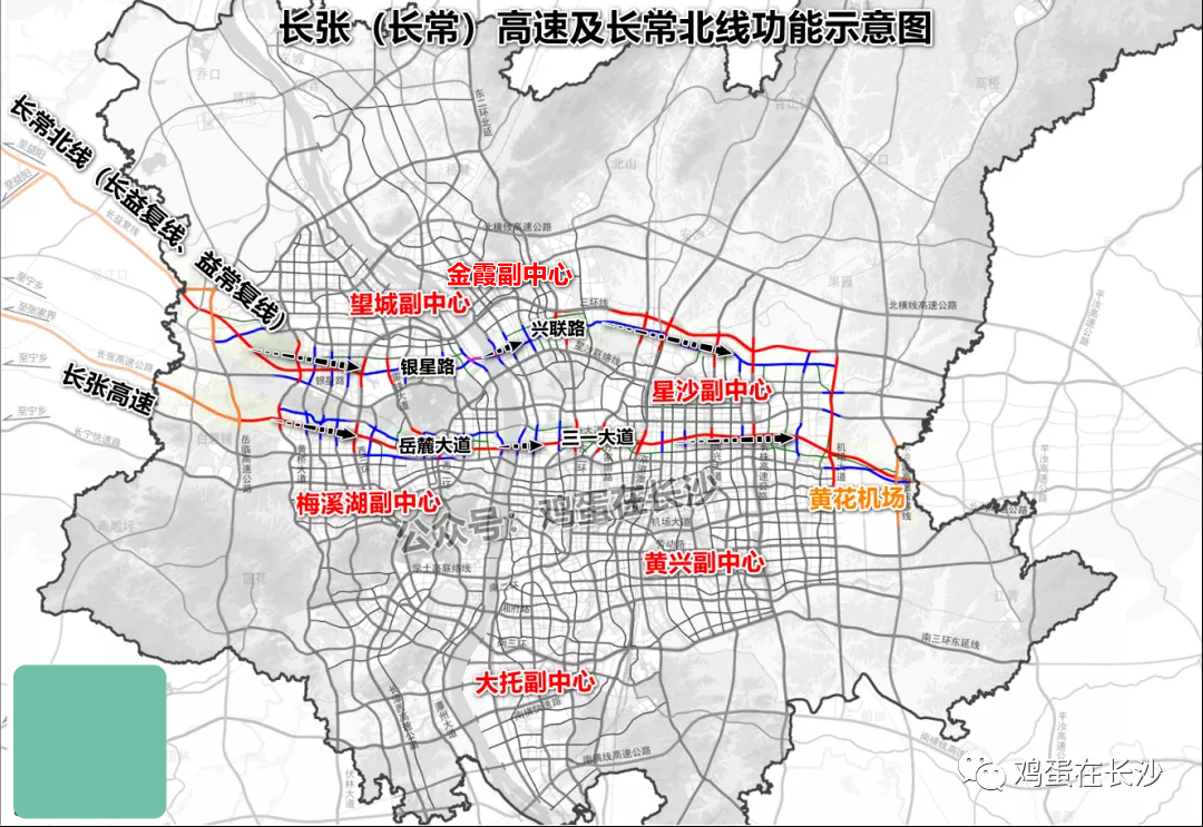 速看!长沙金霞板块升级为城市副中心,兴联路大通道也来了