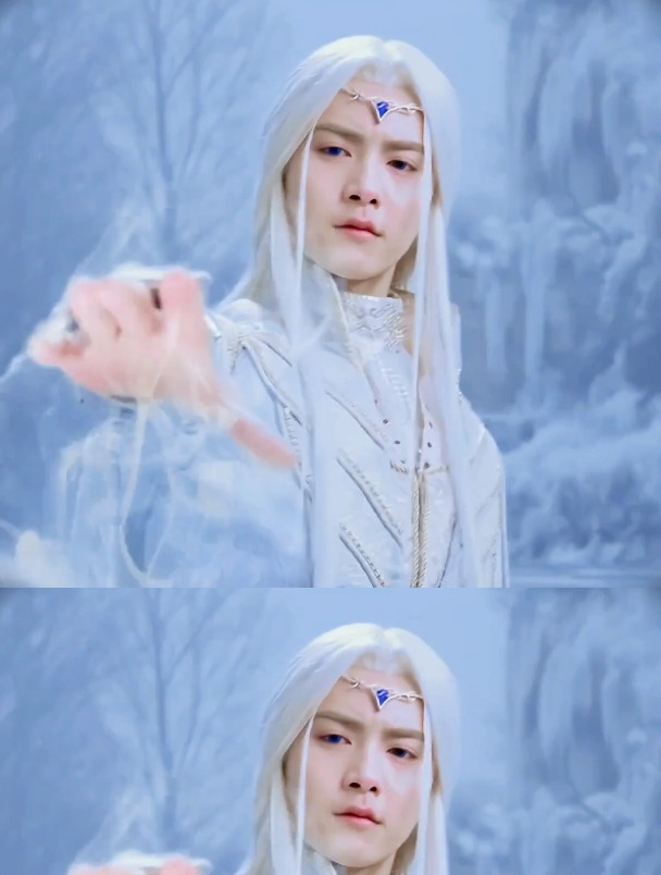 马天宇凭一己之力掀起了白发的热潮,他是真的帅,破碎感很强!-度小视