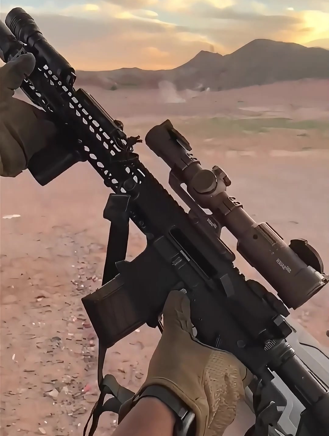 合法靶场射击,ar15