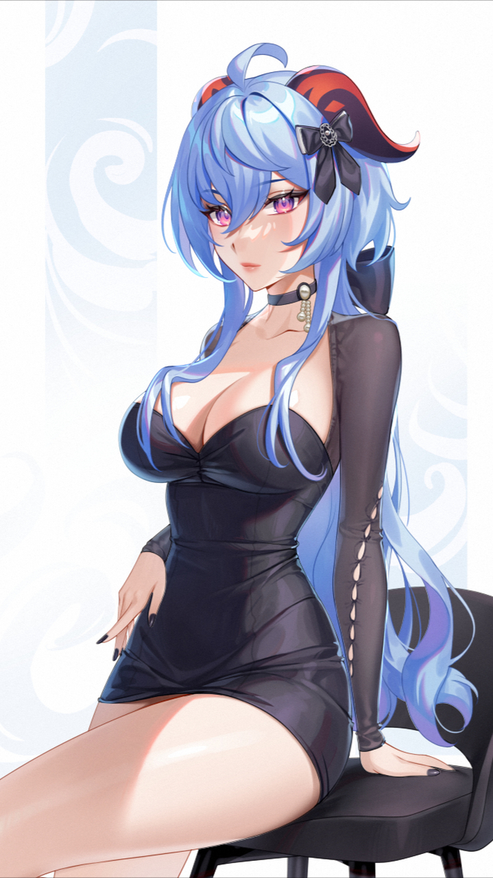 原神 成熟椰羊 这眼神 是不是传说中的狐媚子