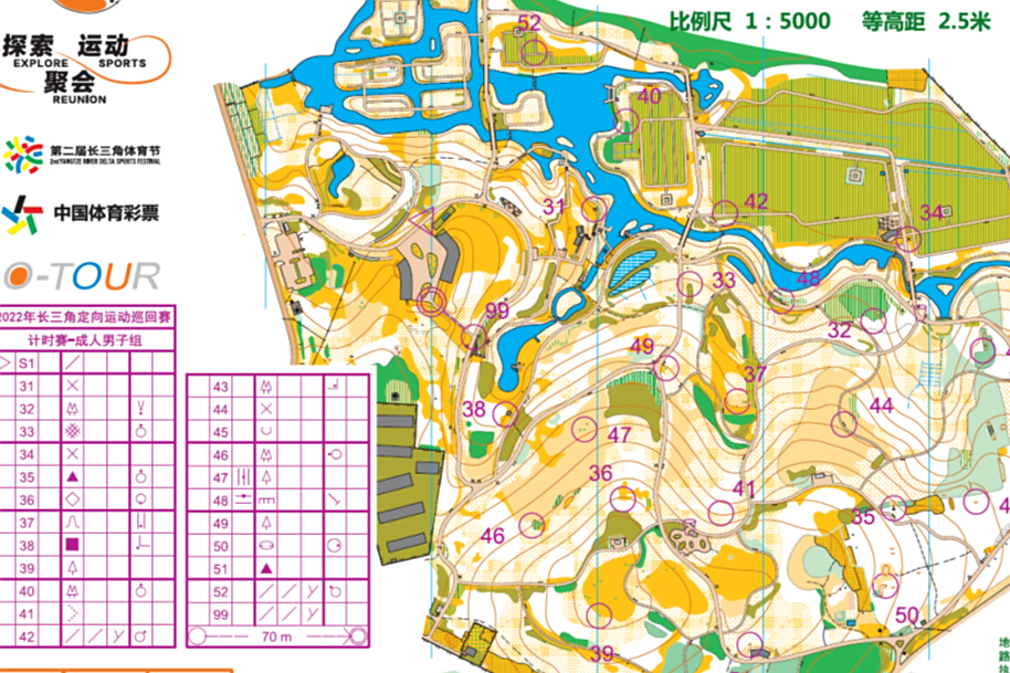 定向运动中的数学思想
