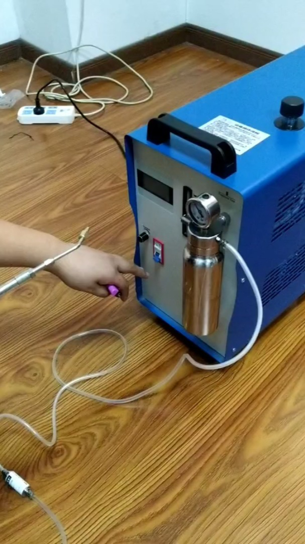 小型水焊机 大业能源水燃料氢氧机 火焰焊接-度小视