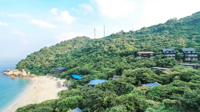 深圳的纯美私家沙滩柚柑湾美得惊人