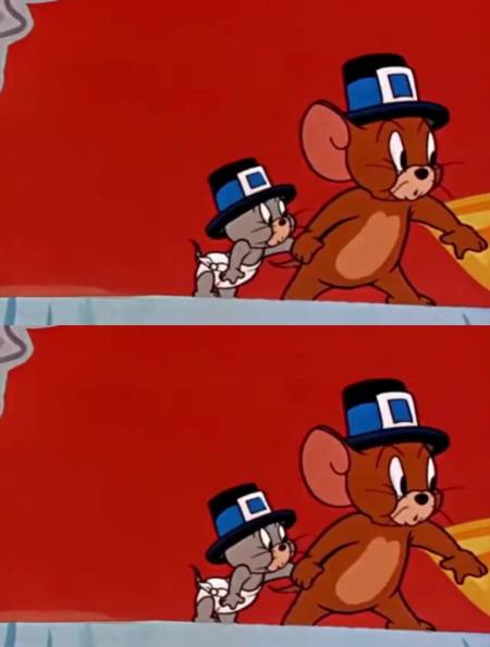 原来杰瑞才是家族中最菜的一个 猫和老鼠-度小视