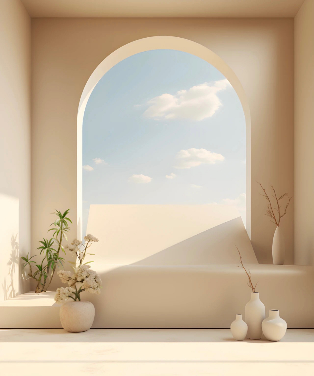 极简风奶油调场景 图片分享丨治愈一整天 极简风和奶油风的完美融合