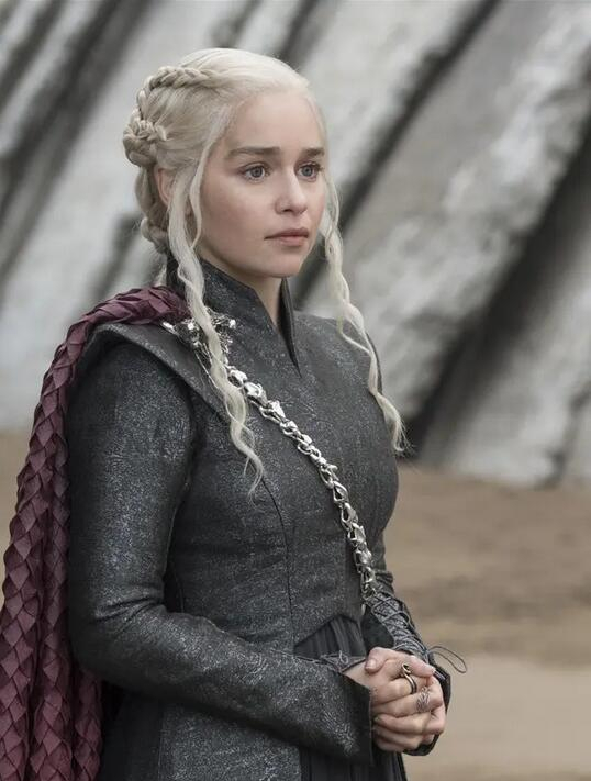 龙妈是电视剧权利的游戏中的丹妮莉丝·坦格利安-度小视