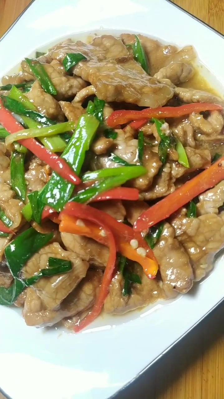 家常菜:小炒猪肉片