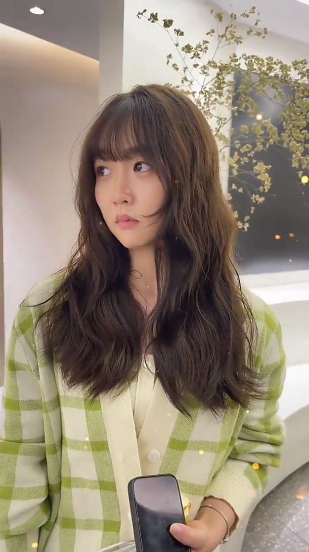 森系轻法式慵懒烫发浪漫微卷 温柔仙气卷发-度小视