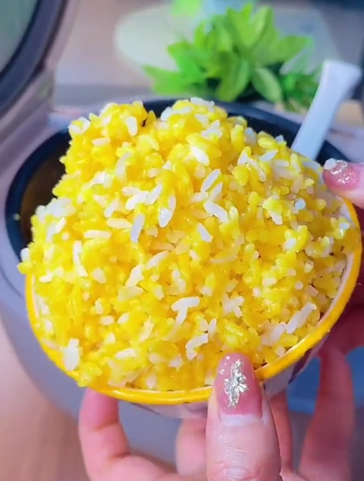 煮米饭的时候加一把黄金米