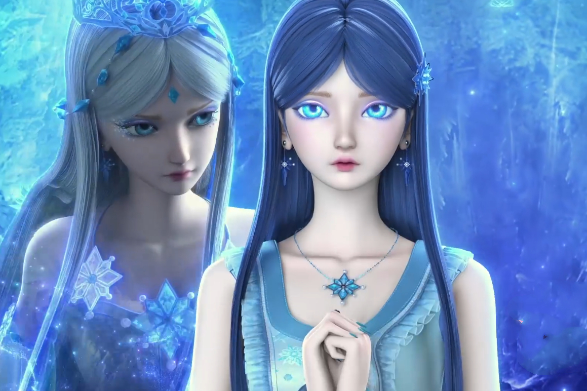 《叶罗丽x冰莲花》解除封印!成人向剧情开播,冰公主真的太美了