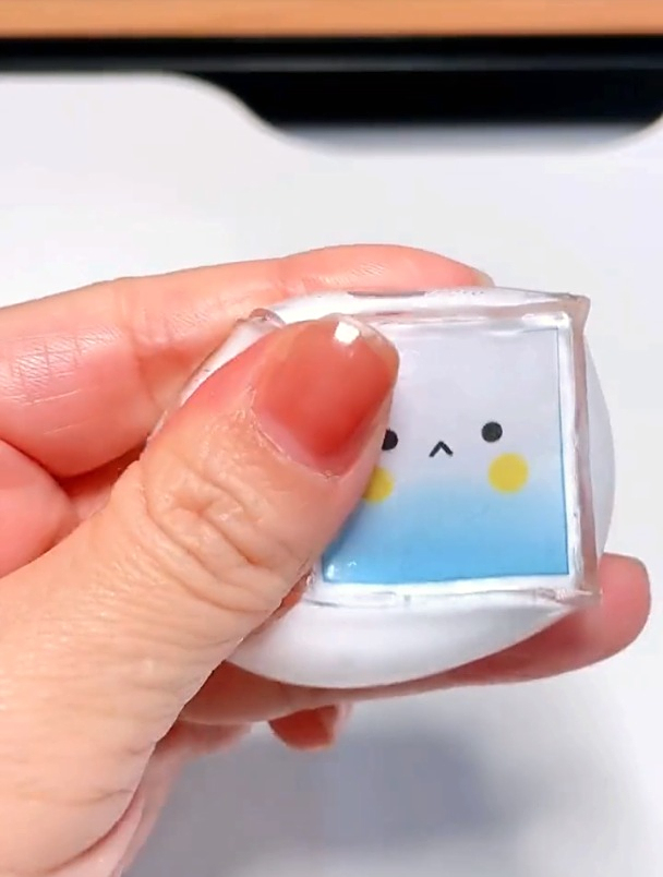 手工diy,纳米胶自制,蛋仔派对捏捏,可爱又解压～!