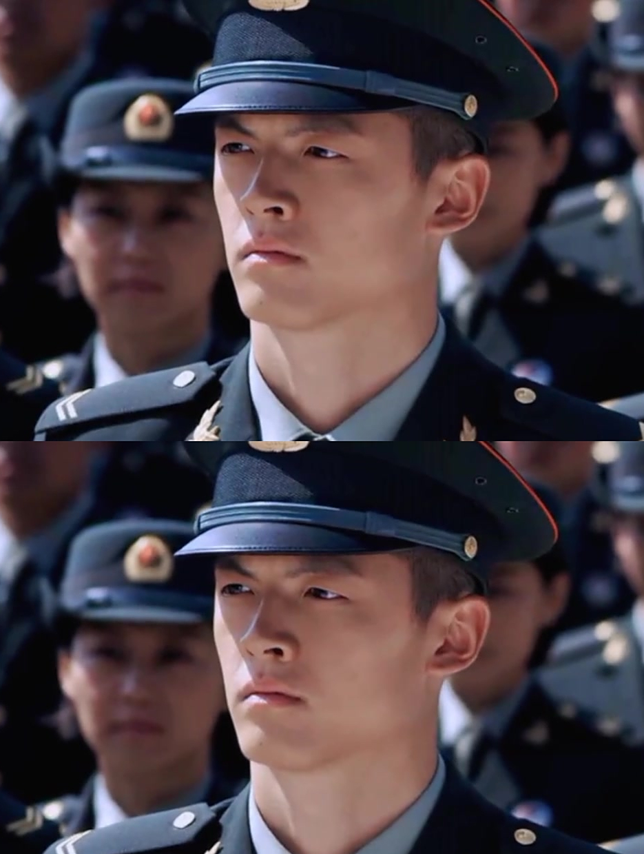 麻辣女兵里的左轮,这长相妥妥的男神水准呀-度小视