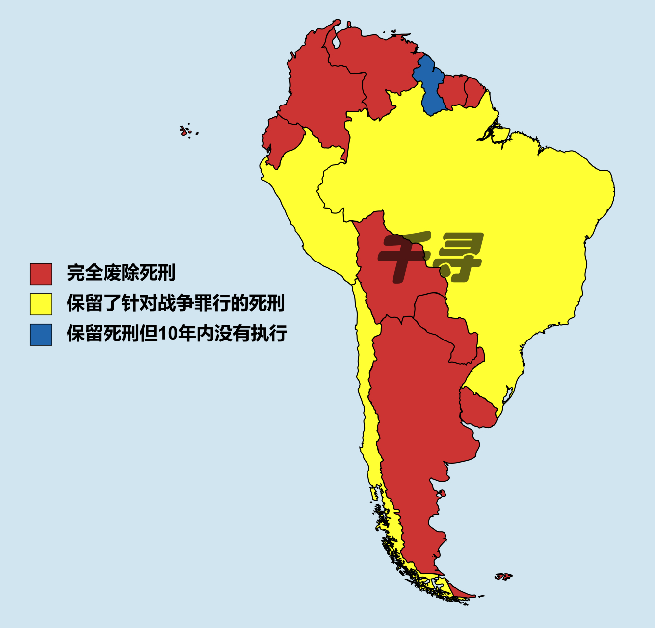 【南美洲各国法律对死刑的规定】阿根廷,哥伦比亚,委内瑞拉等国完全