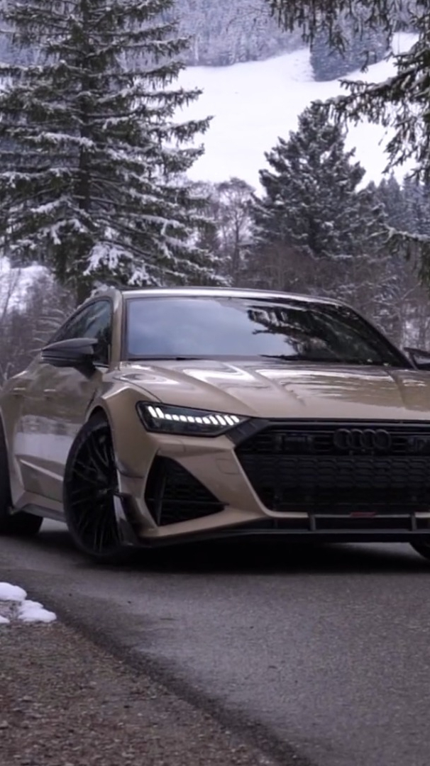 由abt亲自打造的 奥迪rs7r,最美轿跑轿跑没有之一!你喜欢吗?-度小视