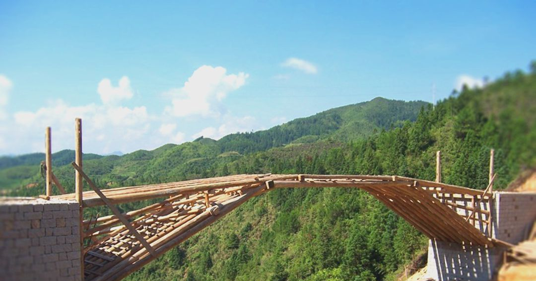 古代木拱桥,编梁木拱桥,仿古木制廊桥,再现传统鲁班工匠精神