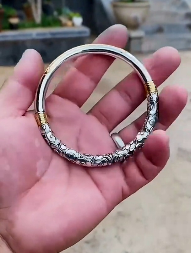 金箍棒 手工银饰 纯手工打造-度小视