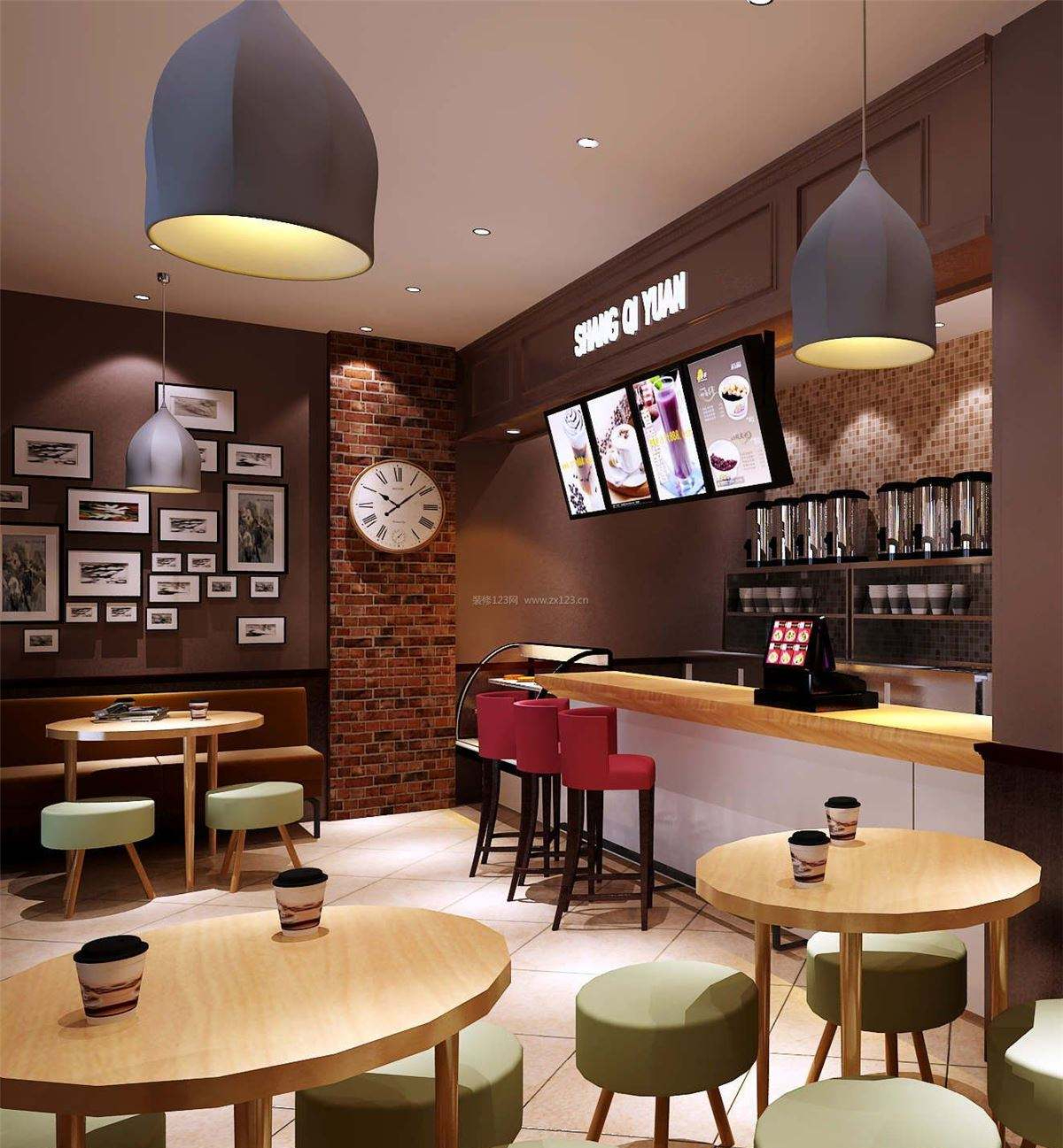 学会这些奶茶店装修技巧,把握"流量密码"