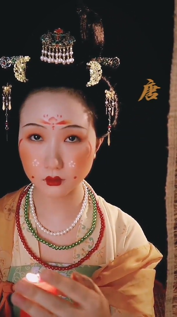 唐复原妆最近线上课学习,深深地爱上了复原妆造,太好看了!