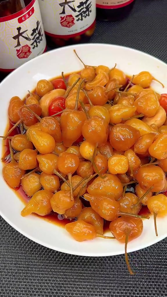 酱香五彩泡椒 香辣脆爽,下饭送粥神器