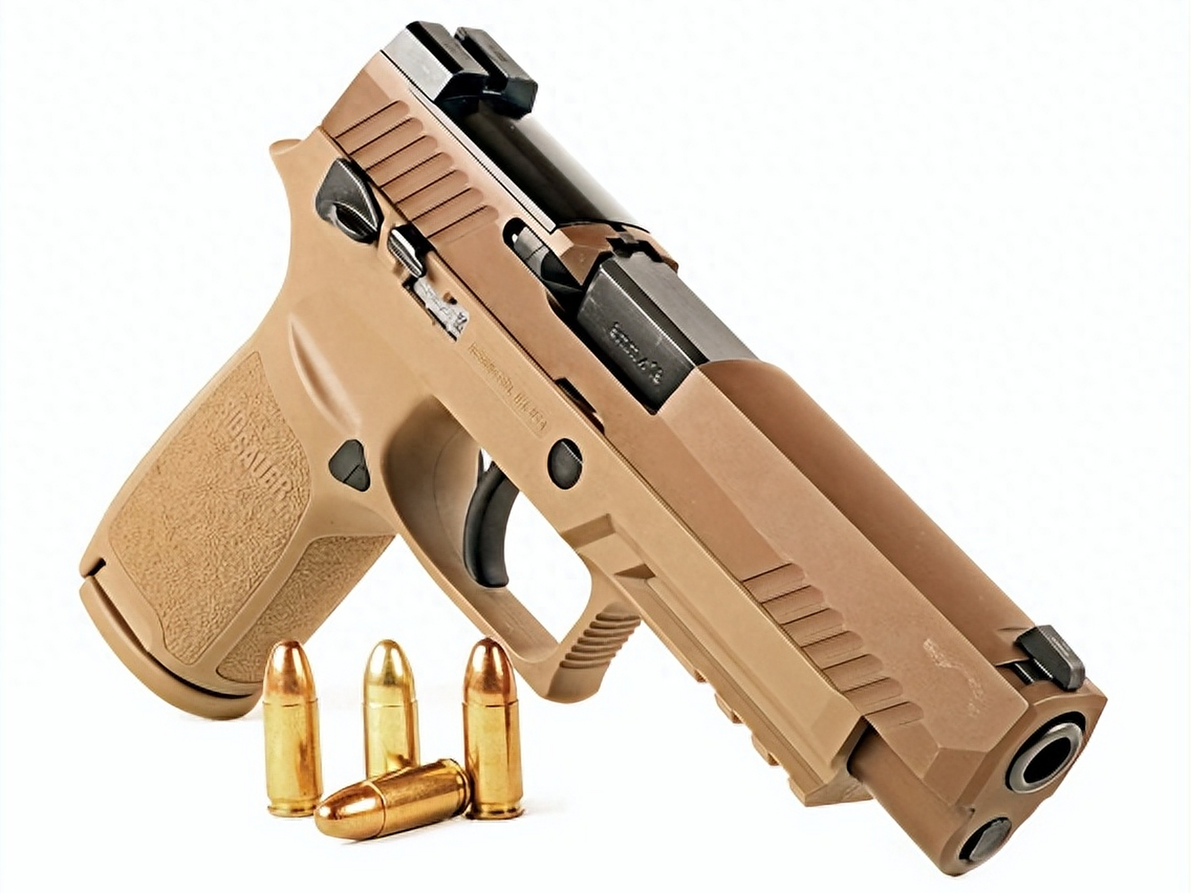 在贝雷塔m9后继位的便是西格绍尔设计并生产的p320模块化手枪.